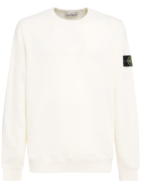 STONE ISLAND Sweatshirt Creme
