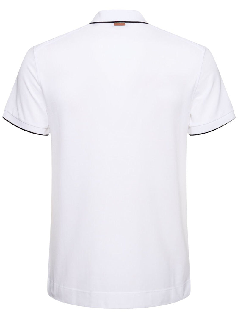 Zegna weiß polo