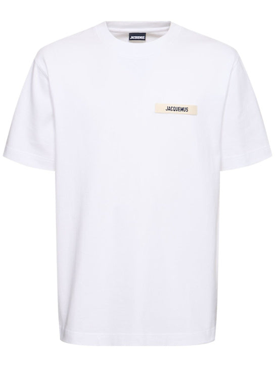 JACQUEMUS T-Shirt aus Baumwolljersey
