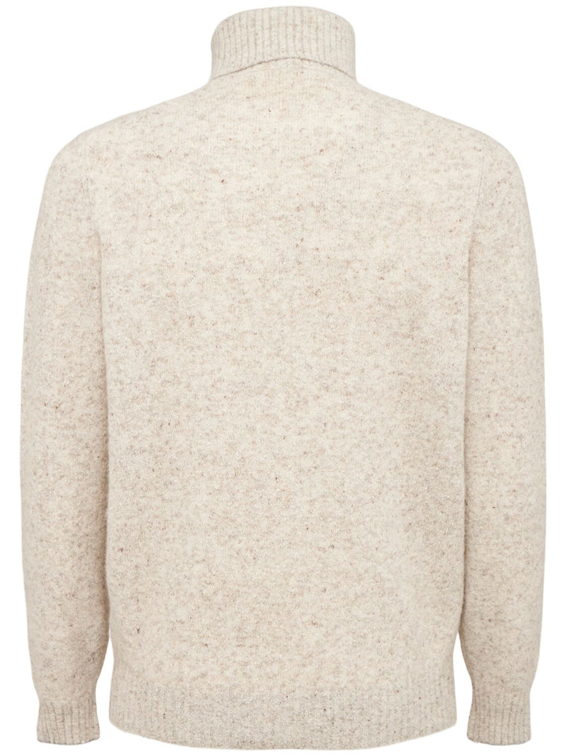 Brunello Cucinelli Rollkragenpullover aus Alpakmischstrick