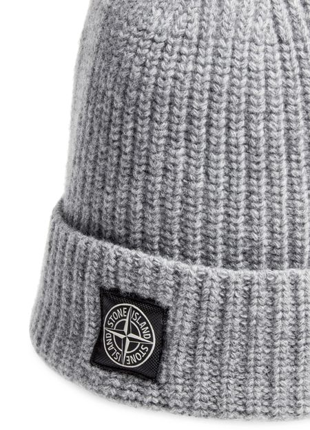 STONE ISLAND Beanie mit Logo