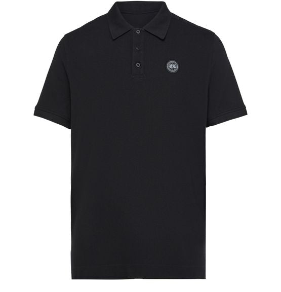 CANADA GOOSE Poloshirt Beckley Schwarz