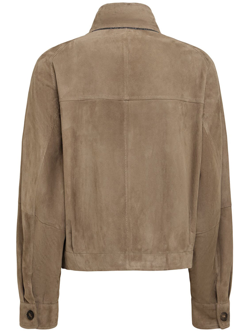 Brunello Cucinelli Lederjacke