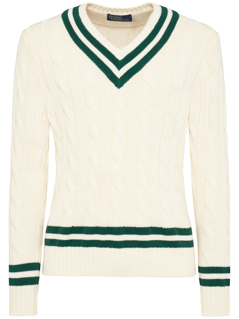 Polo Ralph Lauren Pullover aus Strick mit Zopfmuster