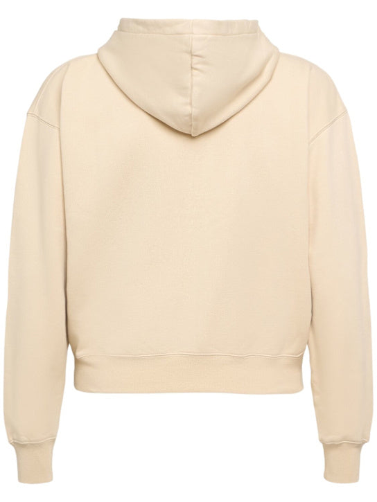 JACQUEMUS Hoodie aus Baumwolljersey Sand