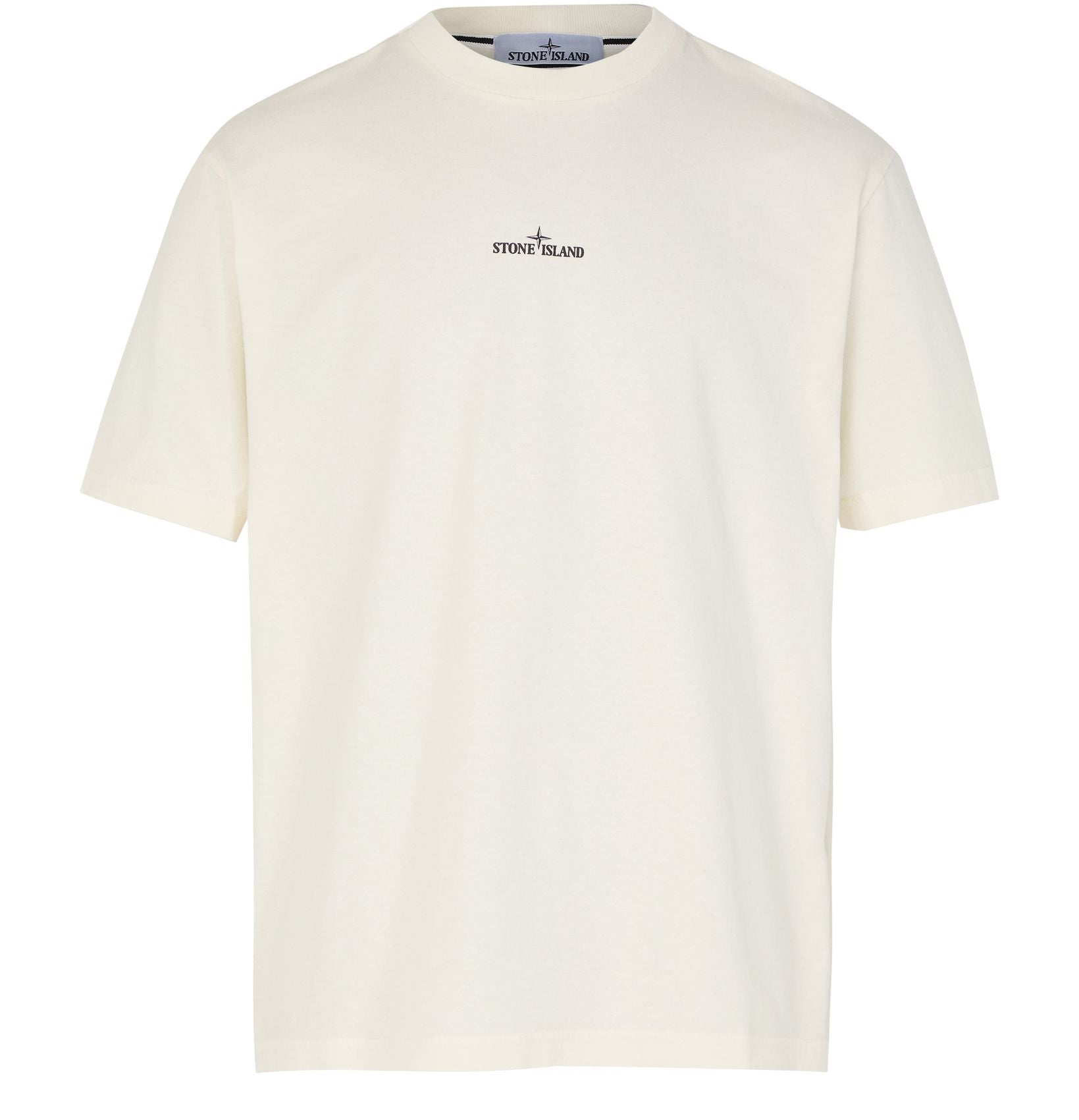 STONE ISLAND Hemd mit Reißverschluss Weiß