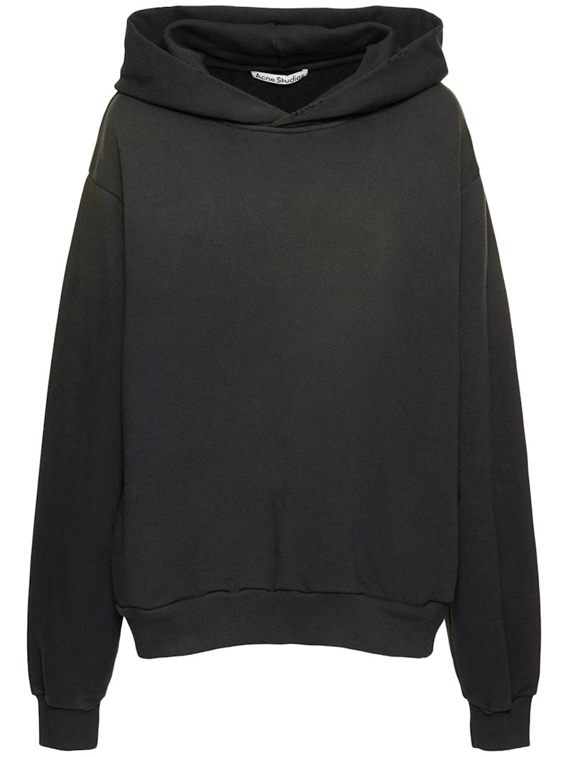 Acne Studios Hoodie aus Baumwolle mit Logodruck