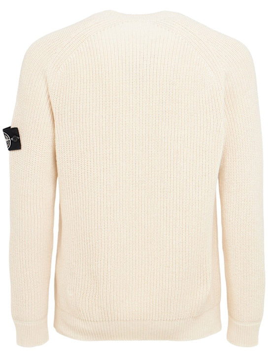 STONE ISLAND Strick Creme