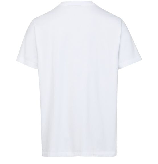 CANADA GOOSE T-Shirt mit gesticktem Schriftzug Emersen Weiß