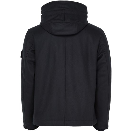 STONE ISLAND Kurzer Parka Schwarz