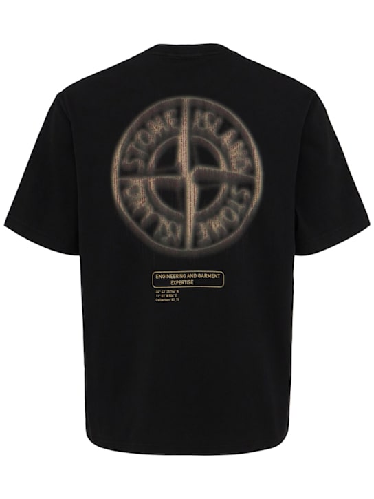 STONE ISLAND T-Shirt aus Baumwolljersey