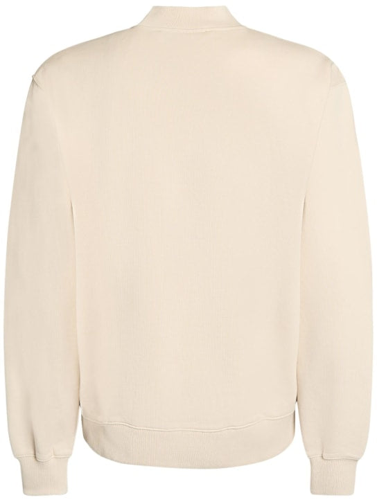 JACQUEMUS Sweatshirt aus Baumwolljersey Sand