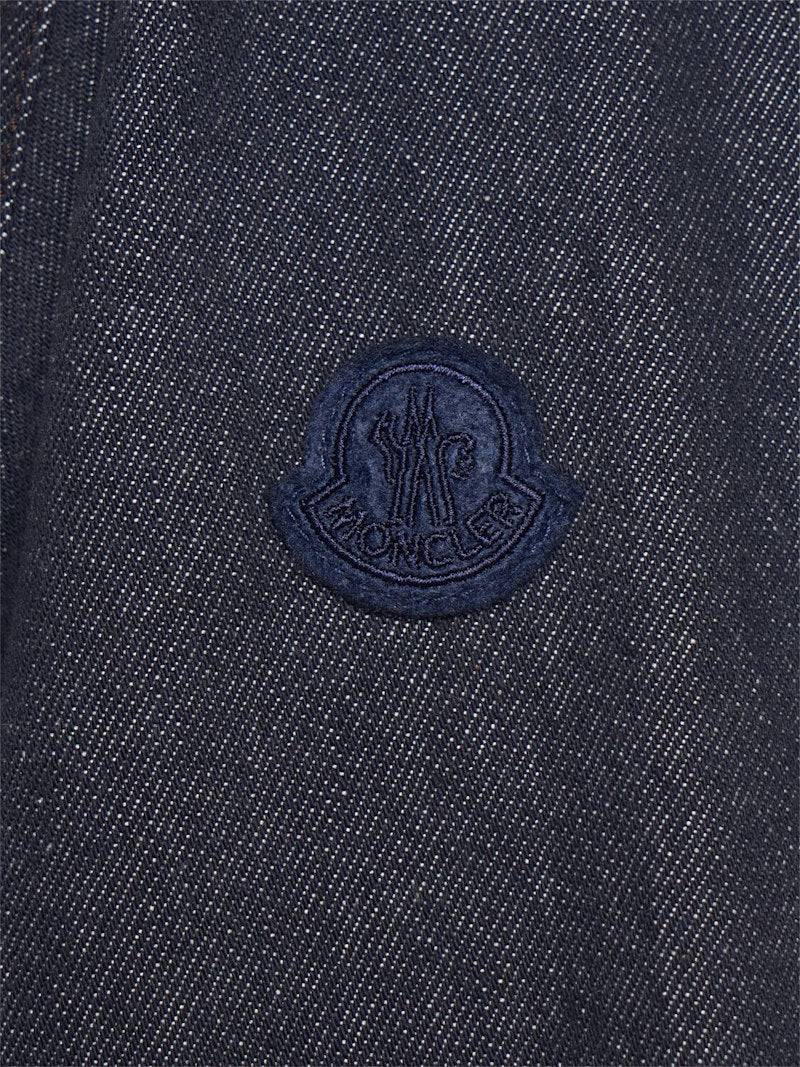 Moncler Hemd aus Baumwolldenim