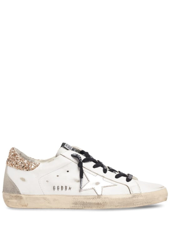GOLDEN GOOSE Super-Star Weiß/Silber