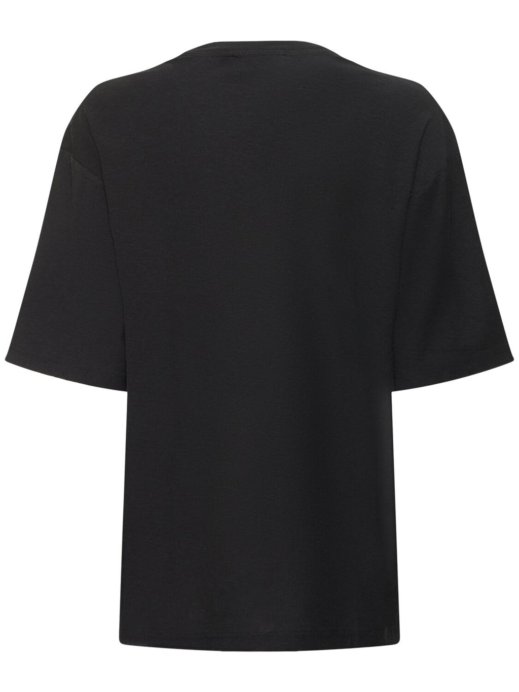 Acne Studios T-Shirt aus Baumwollmischung Schwarz