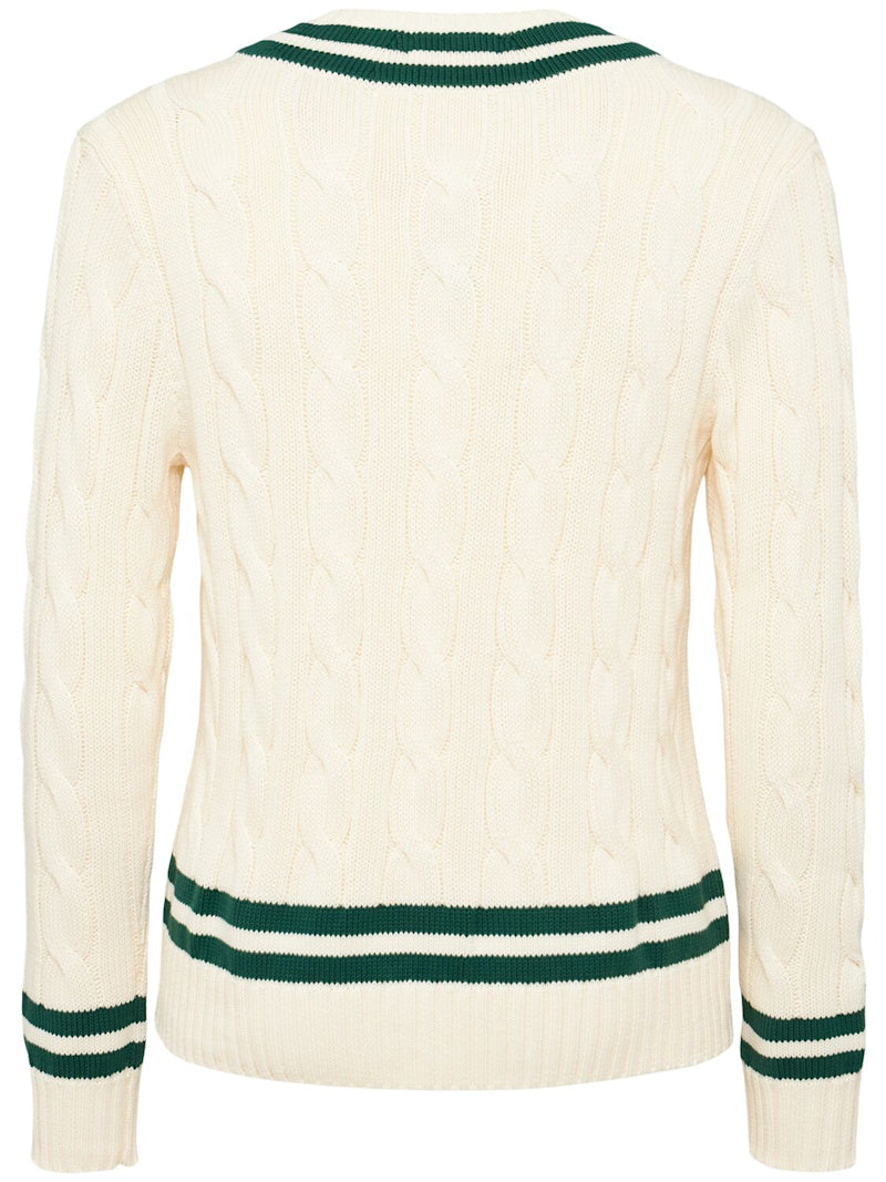 Polo Ralph Lauren Pullover aus Strick mit Zopfmuster