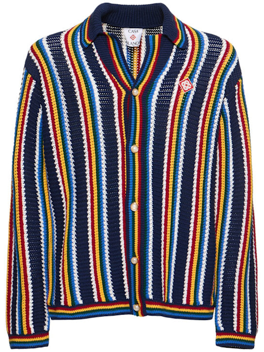 CASABLANCA Gehäkelte Jacke