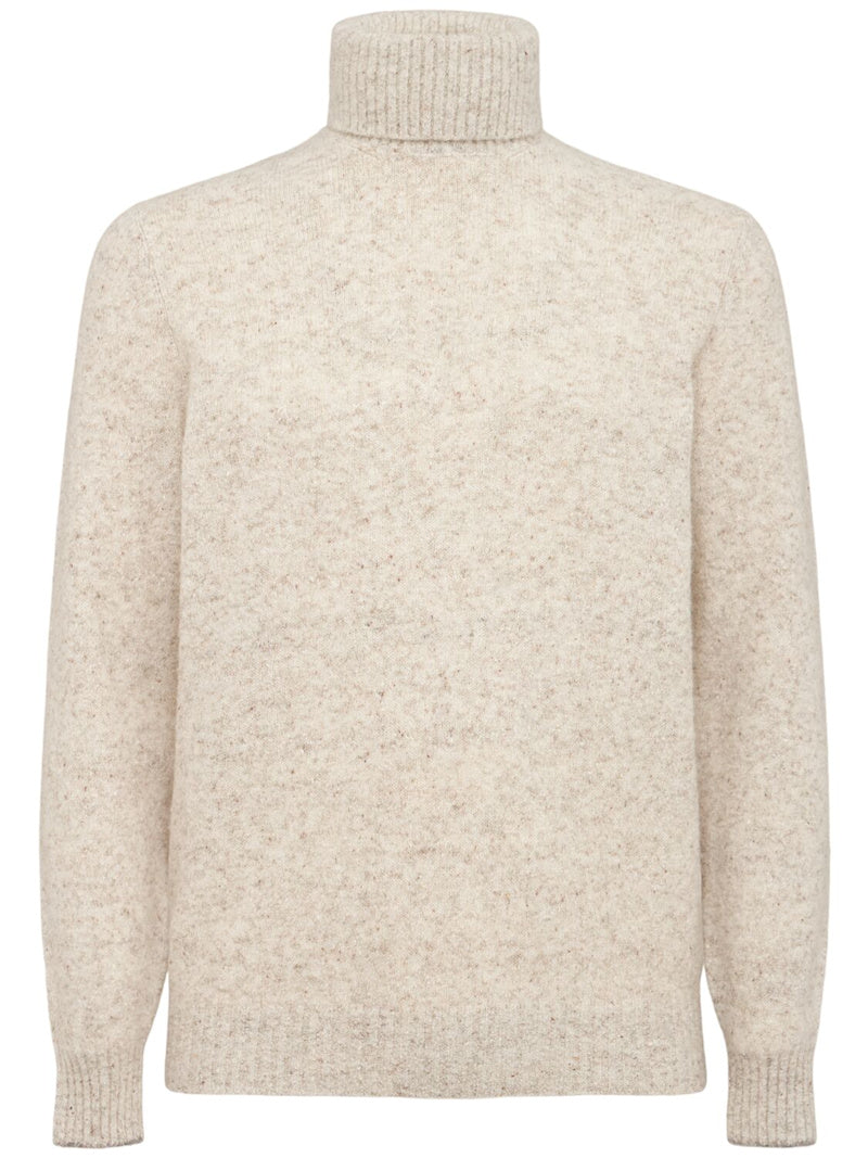 Brunello Cucinelli Rollkragenpullover aus Alpakmischstrick