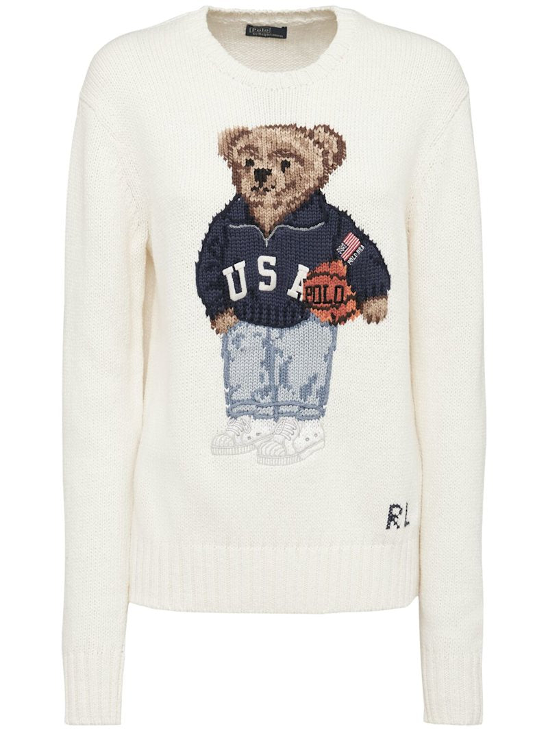 Polo Ralph Lauren Strickpullover aus Bio-Baumwolle und Leinen