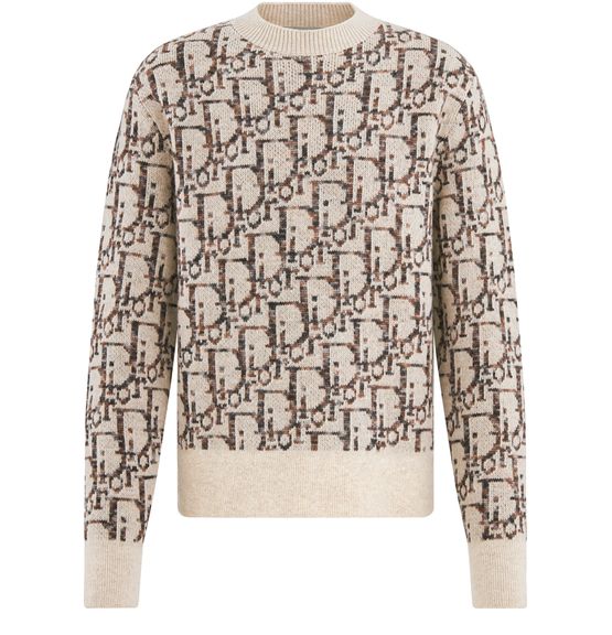 DIOR Dior Oblique Pullover Beige