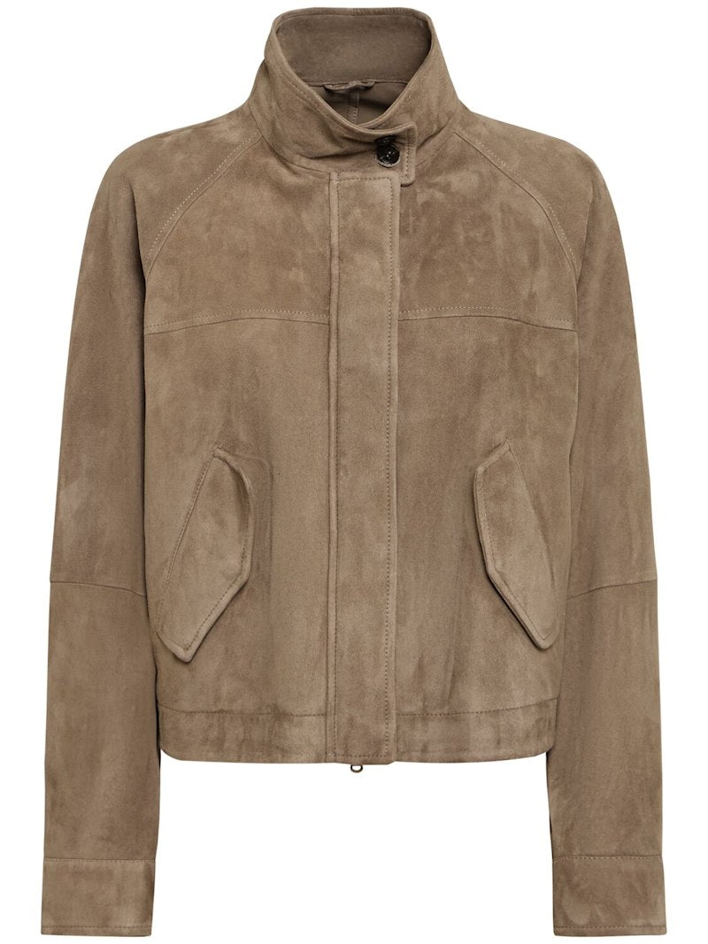 Brunello Cucinelli Lederjacke