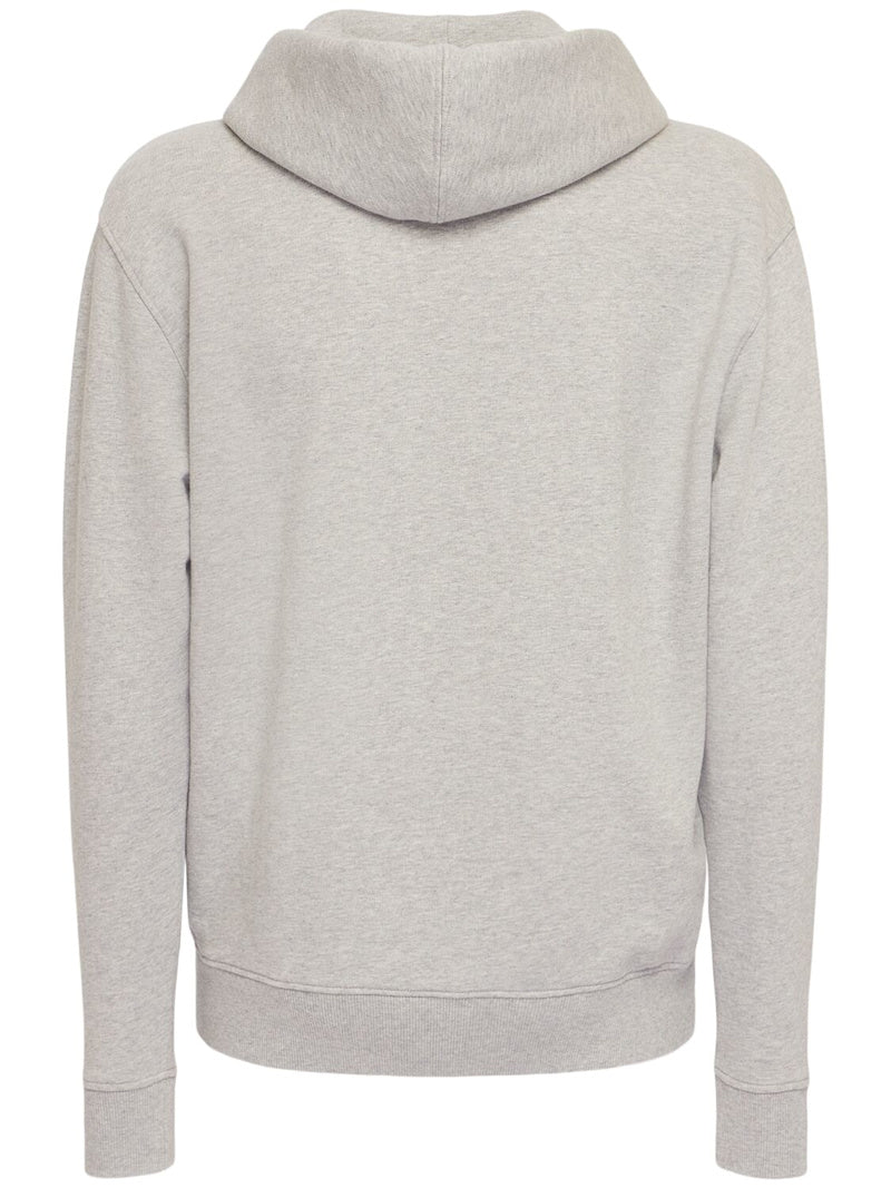 AMI Paris Hoodie aus Baumwolle „ADC“ Grau