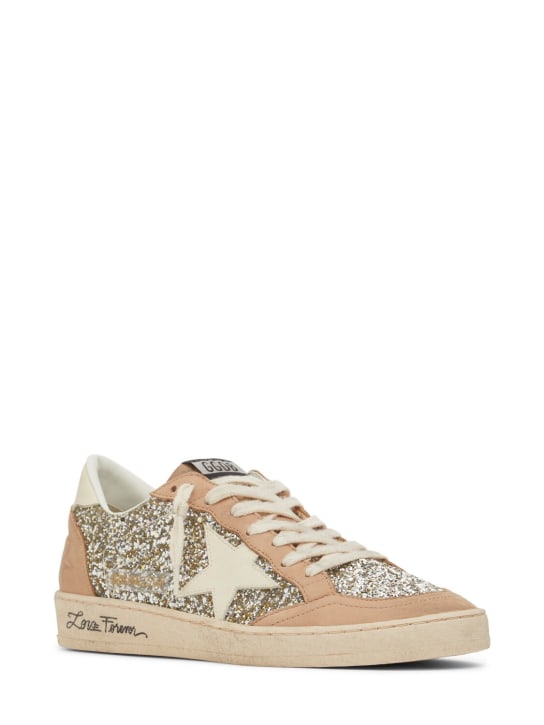 GOLDEN GOOSE 20mm hohe Glitzersneakers