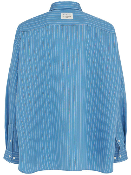 ACNE STUDIOS Lyocell-Hemd mit Streifen