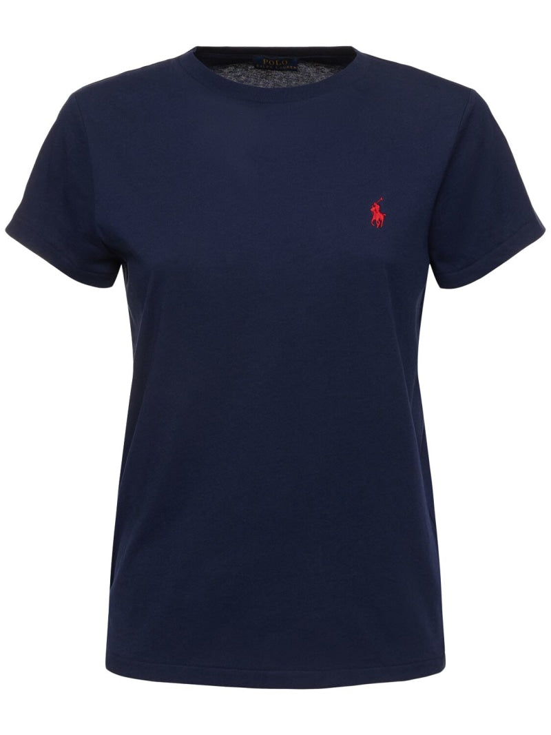 Polo Ralph Lauren T-Shirt aus Baumwolljersey mit Logo