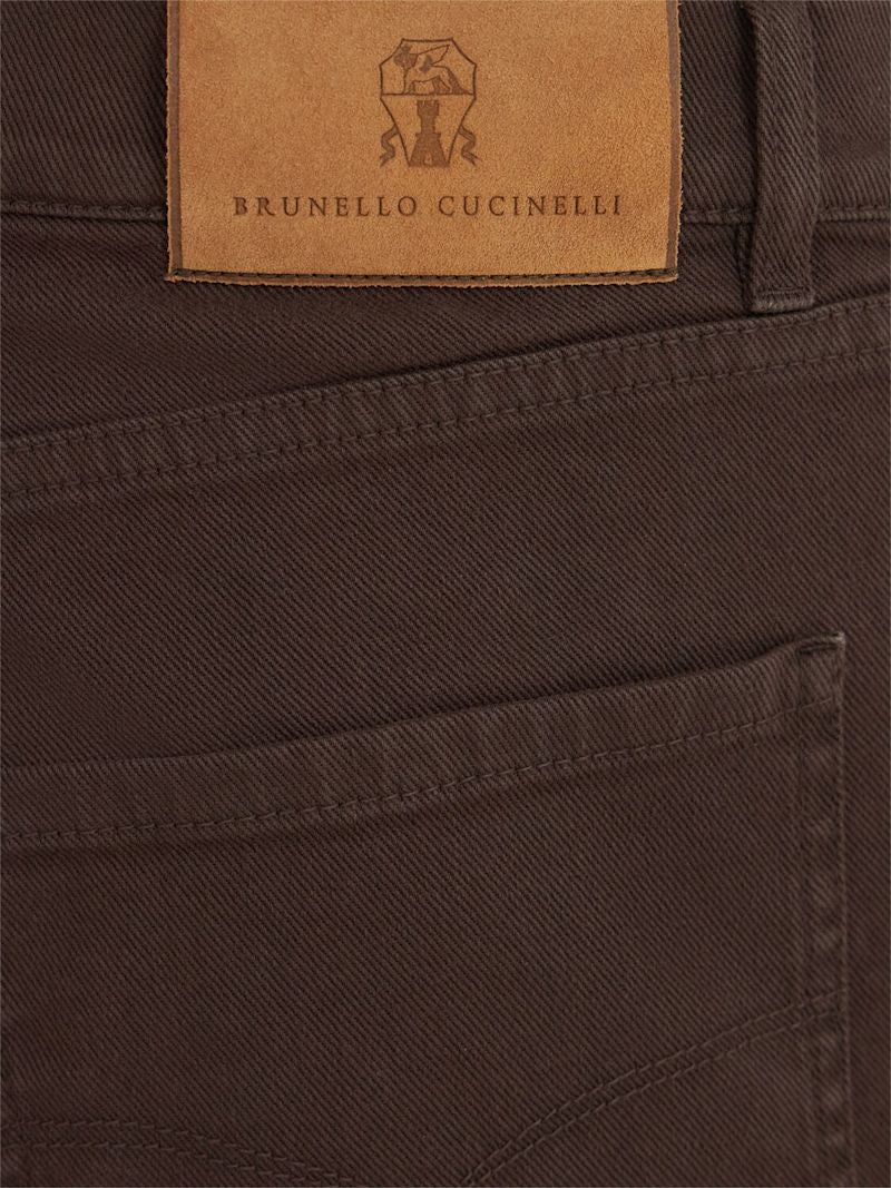 Brunello Cucinelli Jeans aus Stretch-Baumwolldenim